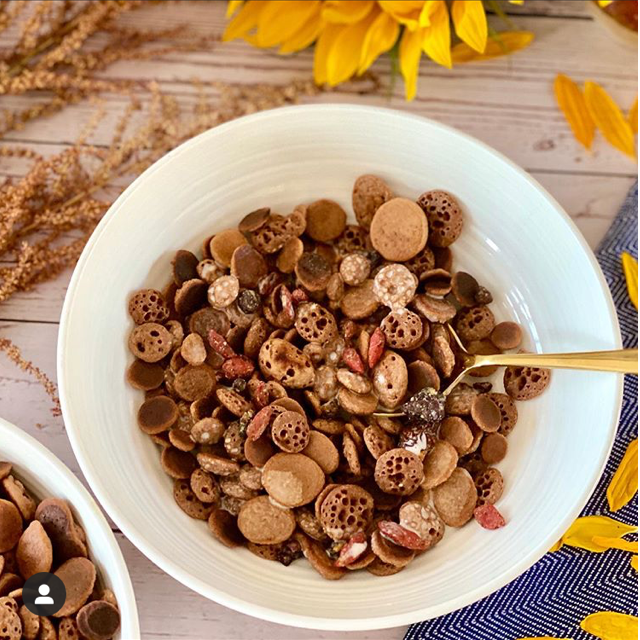 Vegan Chocolate Baby Pancake Cereal - By Sabina