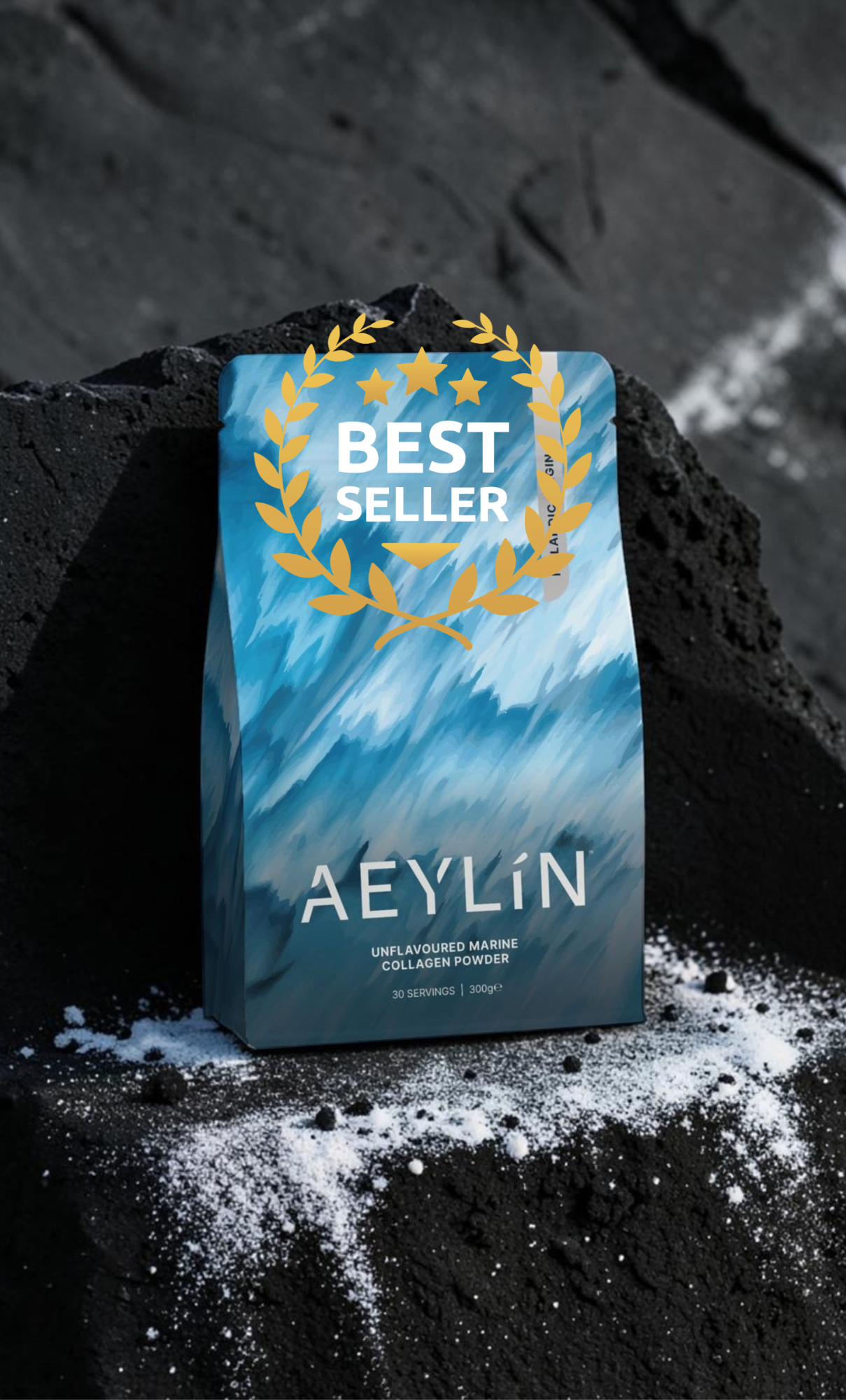 AEYLíN  300g Marine Collagen Powder — Wild Icelandic Cod
