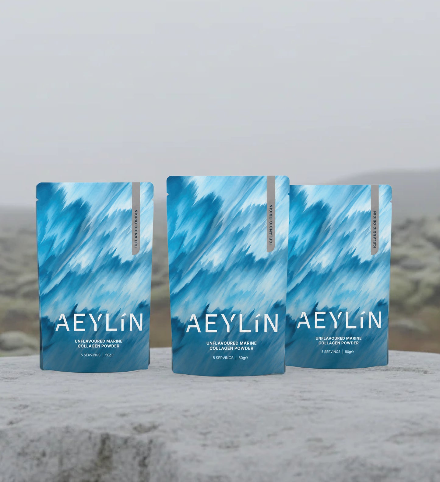 AEYLÍN Marine Collagen Powder — Wild Icelandic Cod, 50g