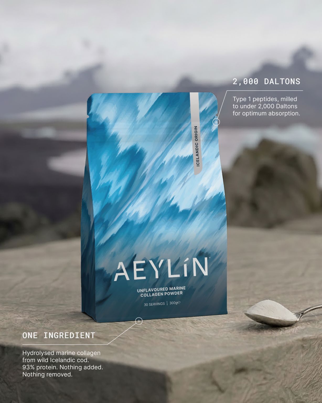 AEYLíN  Discovery Pack —Marine Collagen, Wild Icelandic Cod